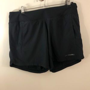 Brooks Black Bike Shorts with Pockets